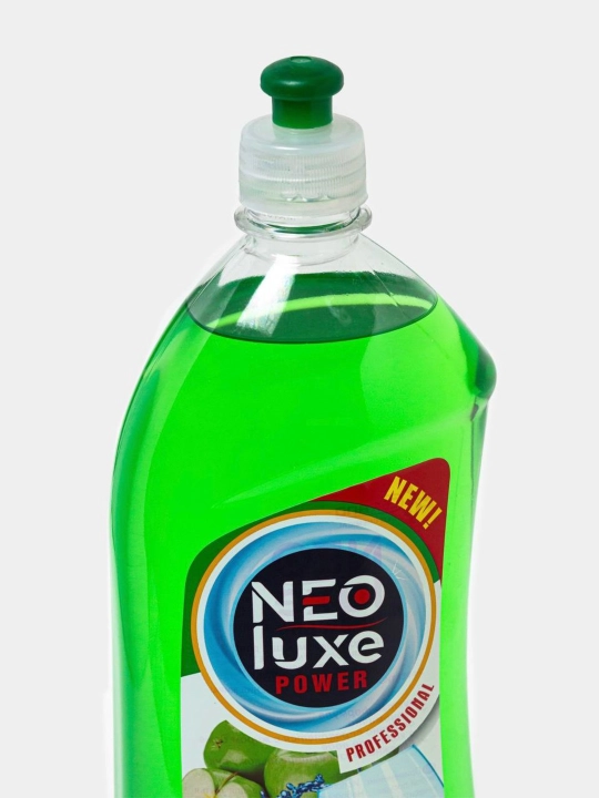 Гель для мытья посуды NEO LUXE POWER, яблоко, 1000 мл