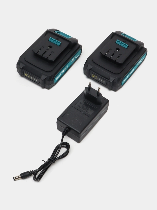Drel-shurupovert akkumulyatorli 48V, cho‘tkasiz motor, 2 Li-ion akkumulyator