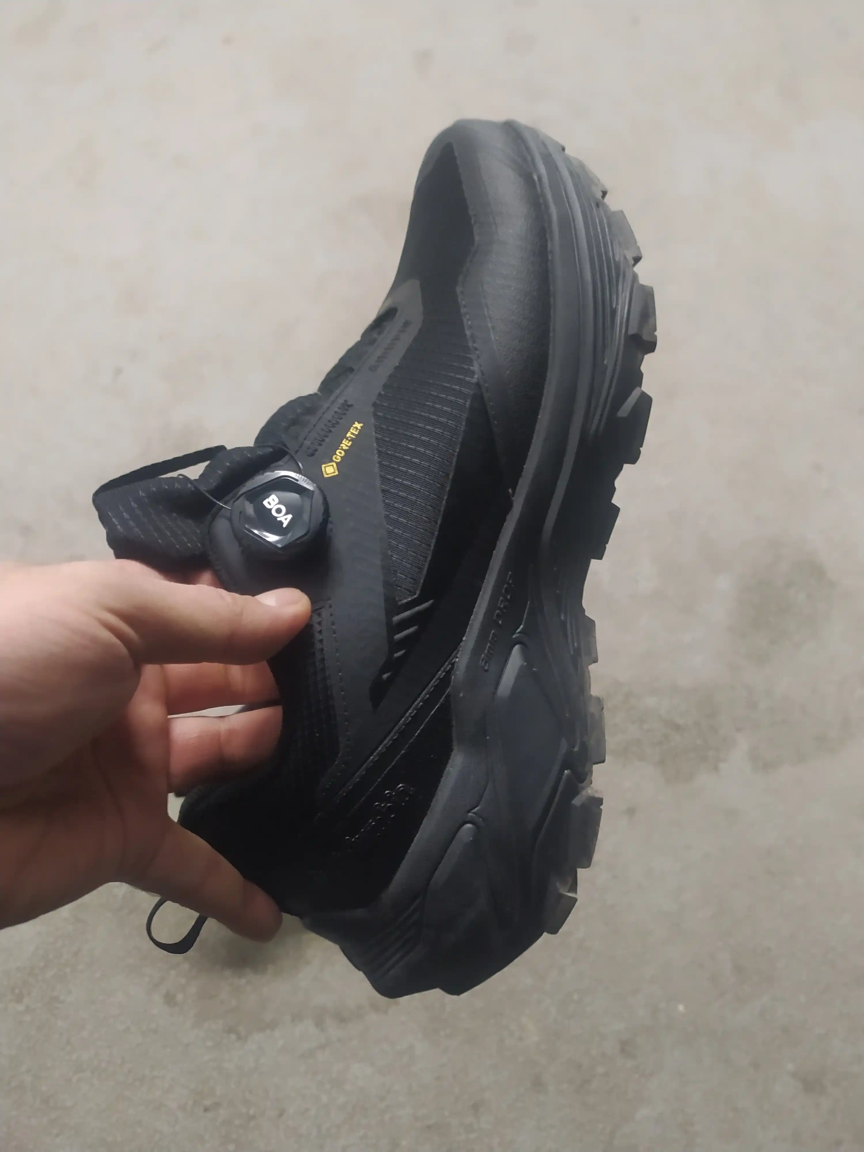 Термо кроссовки, Vibram подошва, спортивная обувь Gore-Tex, сезон: зима-весна-осень