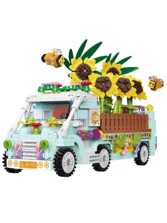 LEGO Детский конструктор автомобилей «Бургер, Мороженое, Подсолнух»