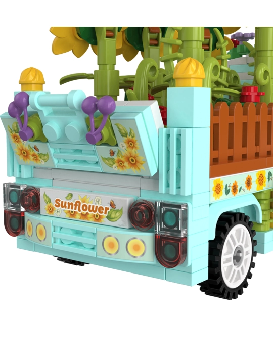 LEGO Детский конструктор автомобилей «Бургер, Мороженое, Подсолнух»