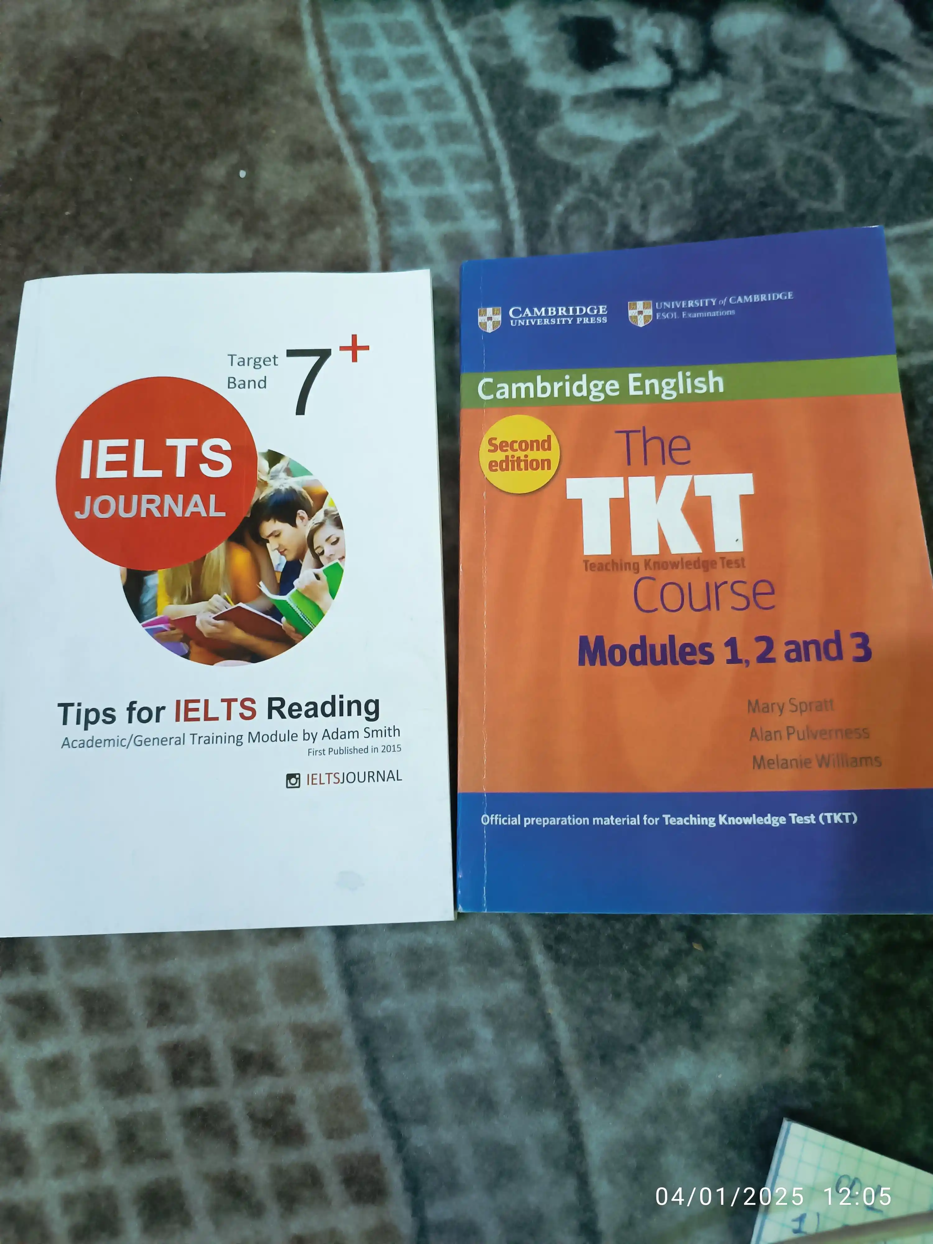 The TKT Course Modules 1, 2 and 3