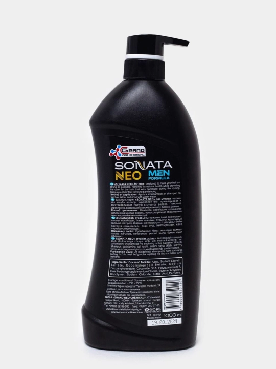 Шампунь для волос, Sonata Neo Proffessional, Men Formula, 1000 мл