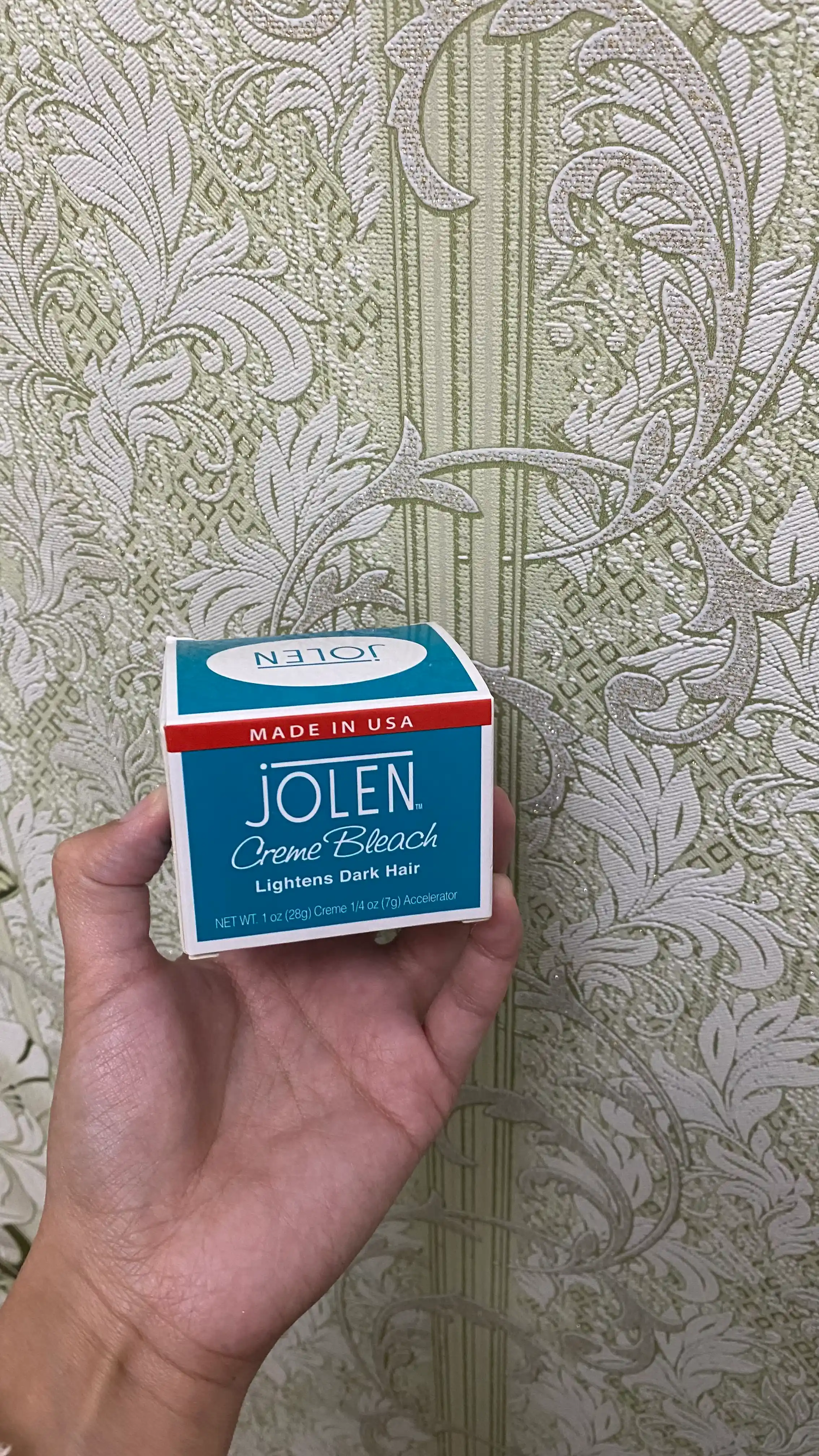 Крем для осветления волосков Jolen