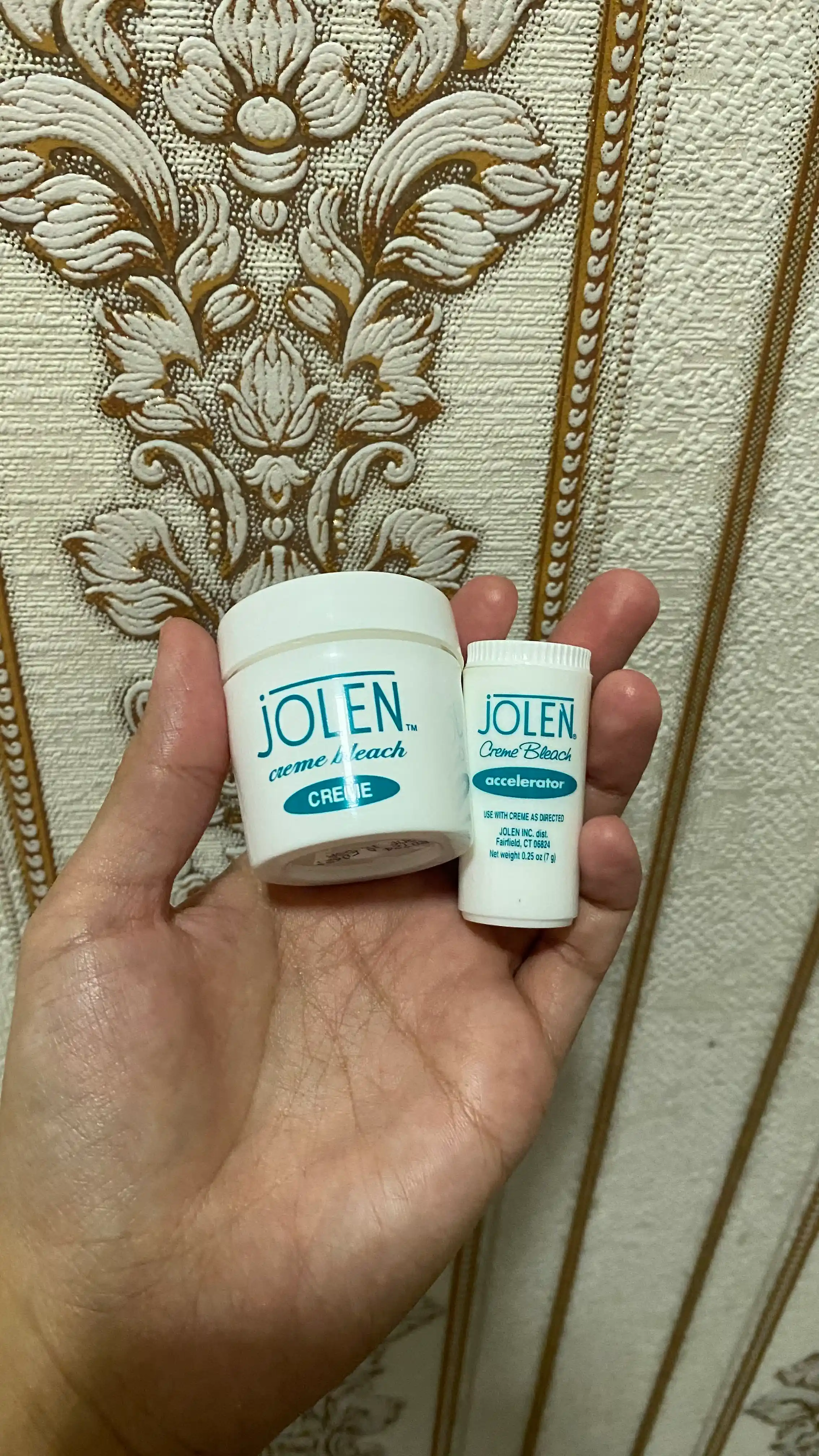 Крем для осветления волосков Jolen