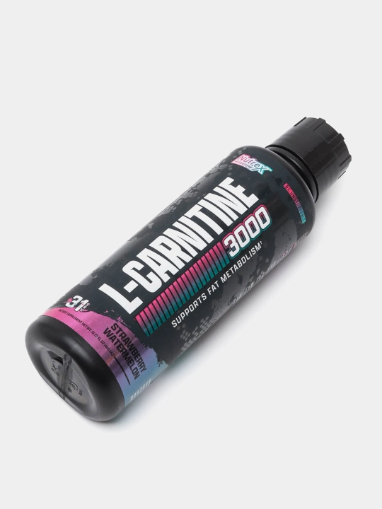 Yog' eritgich Nutrex Liquid Carnitine-dan l-karnitin 3000, 30 porsiya