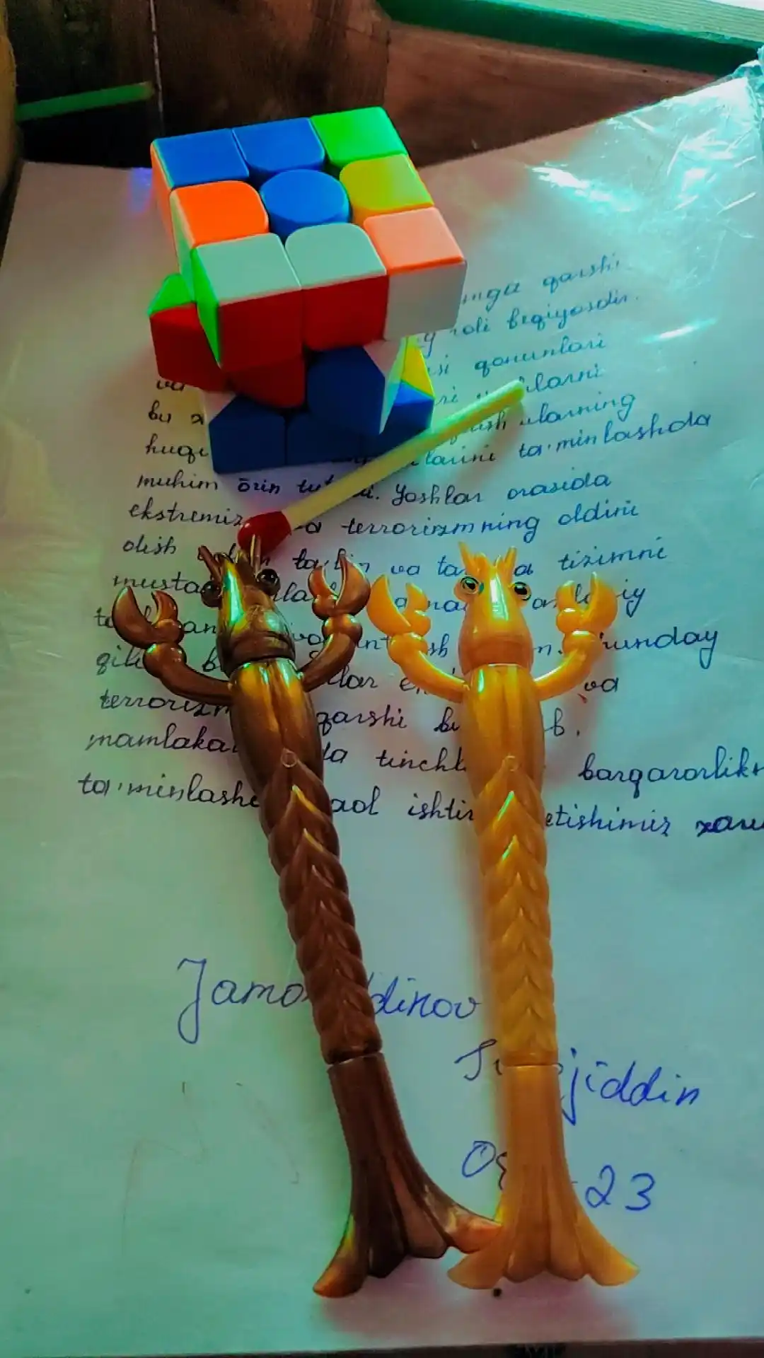 Головоломка Кубик Рубика, развивающая антистресс-игрушка