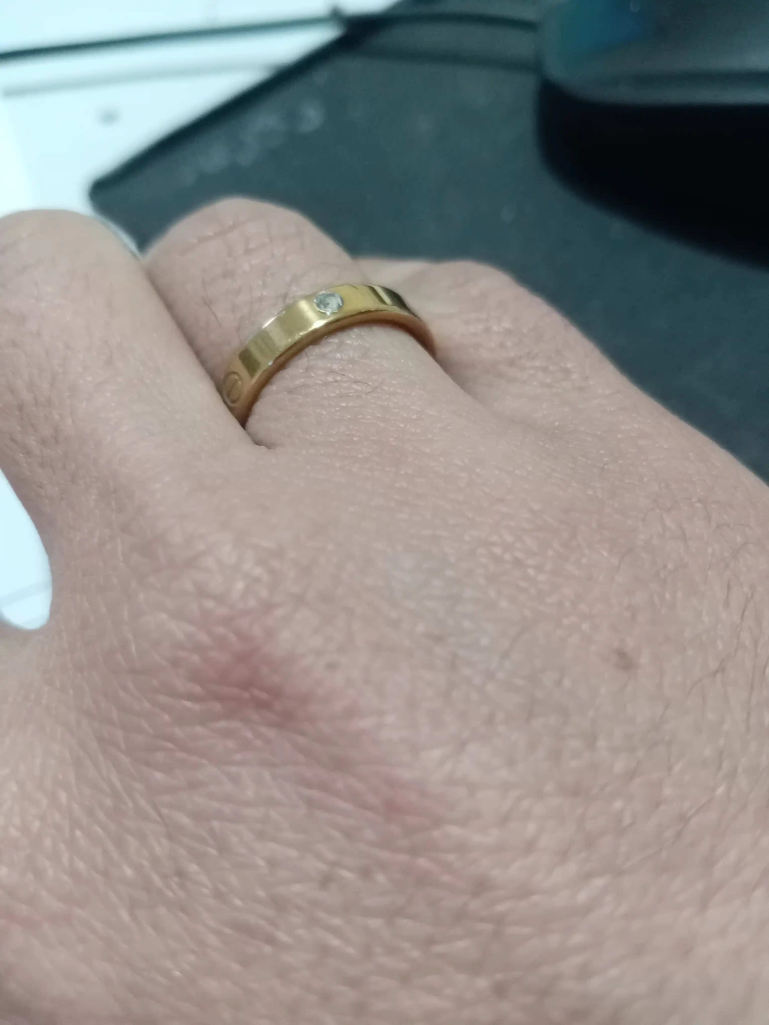 Женское кольцо с камнями, гвоздик, Cartier Stainless Steel, парные кольца для женщин