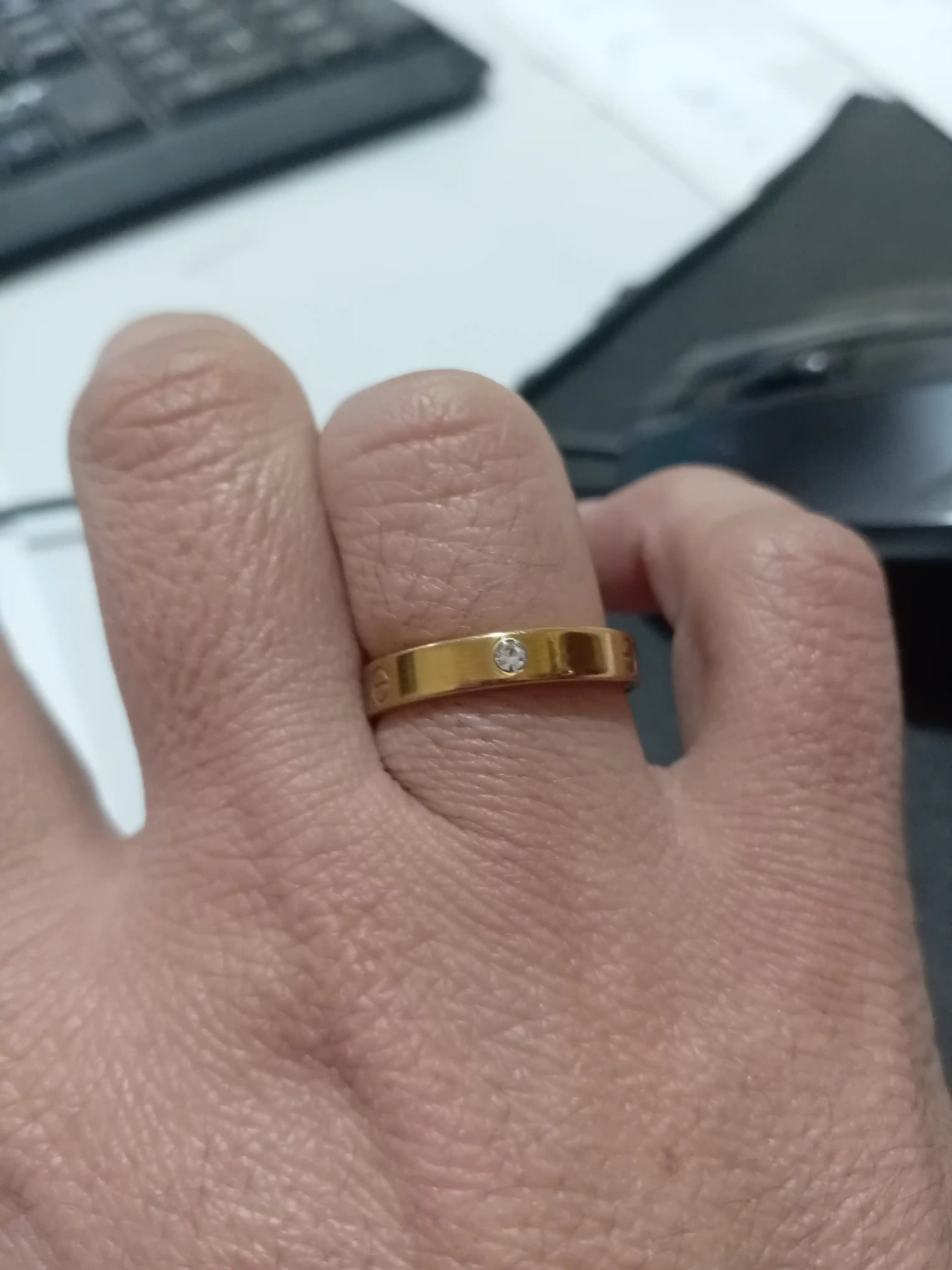 Женское кольцо с камнями, гвоздик, Cartier Stainless Steel, парные кольца для женщин