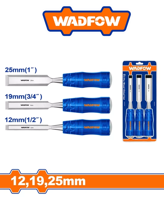 Набор стамесок WADFOW WWC2203, 3 шт