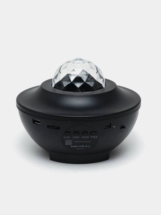 LED tungi chiroq masofadan boshqarish pulti va Bluetooth karnayli yulduzli osmon projektor