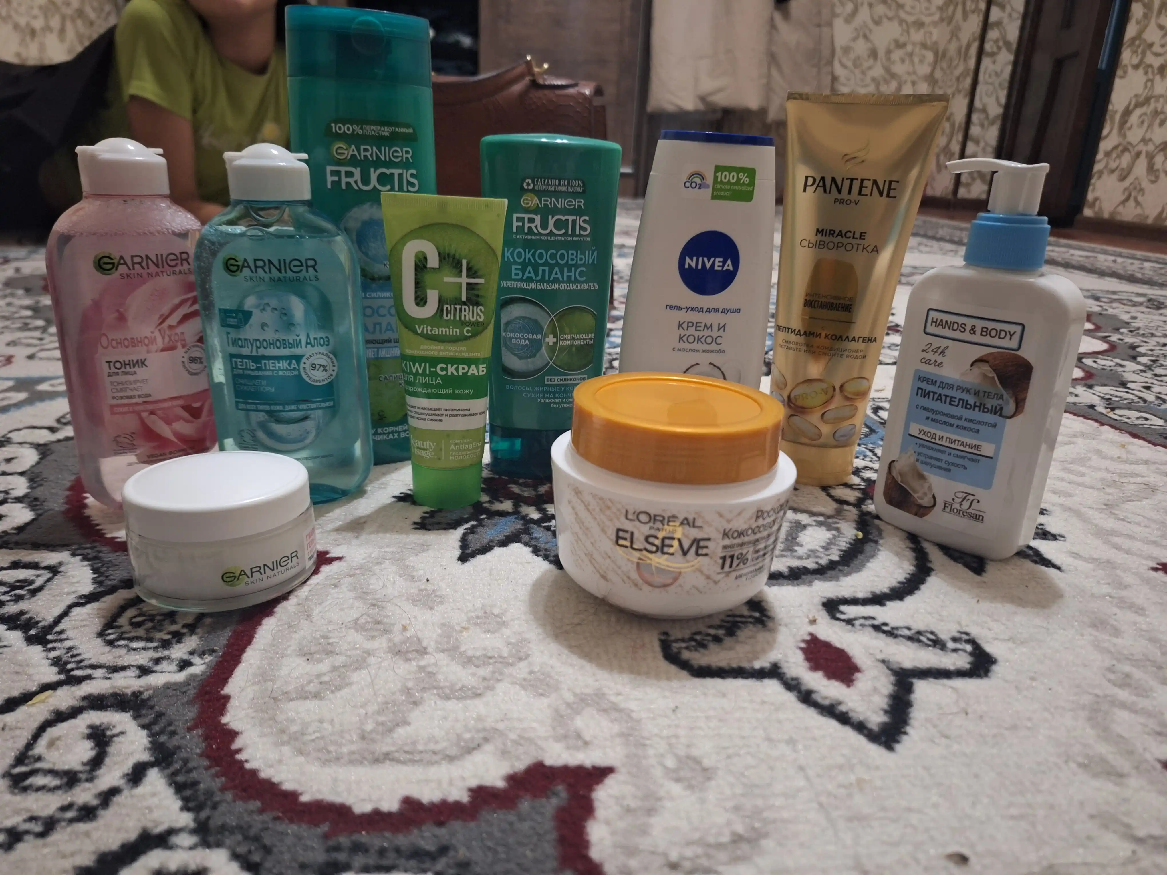 Garnier Fructis mustahkamlovchi shampun Fructis, kokos yong'og'i balansi, 400 ml