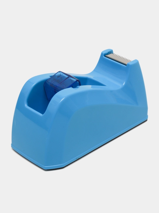 Deli E814A skotch uchun podstavka, 60 mm, ko‘k, kuchli stol usti dispenser