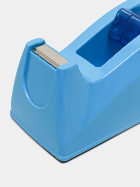 Deli E814A skotch uchun podstavka, 60 mm, ko‘k, kuchli stol usti dispenser