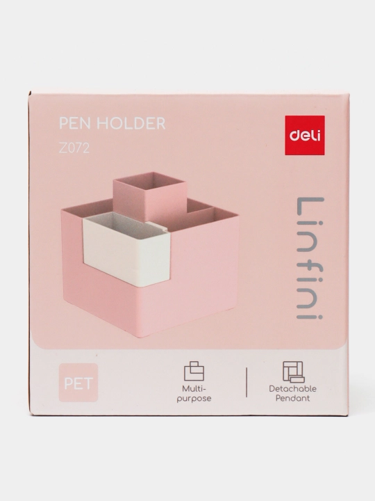 Настольный органайзер Deli EZ072-Pink q0000047498 - 
