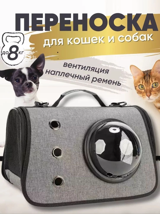 Сумки-переноски для кошек и щенков, для путешествий и к ветеринару
