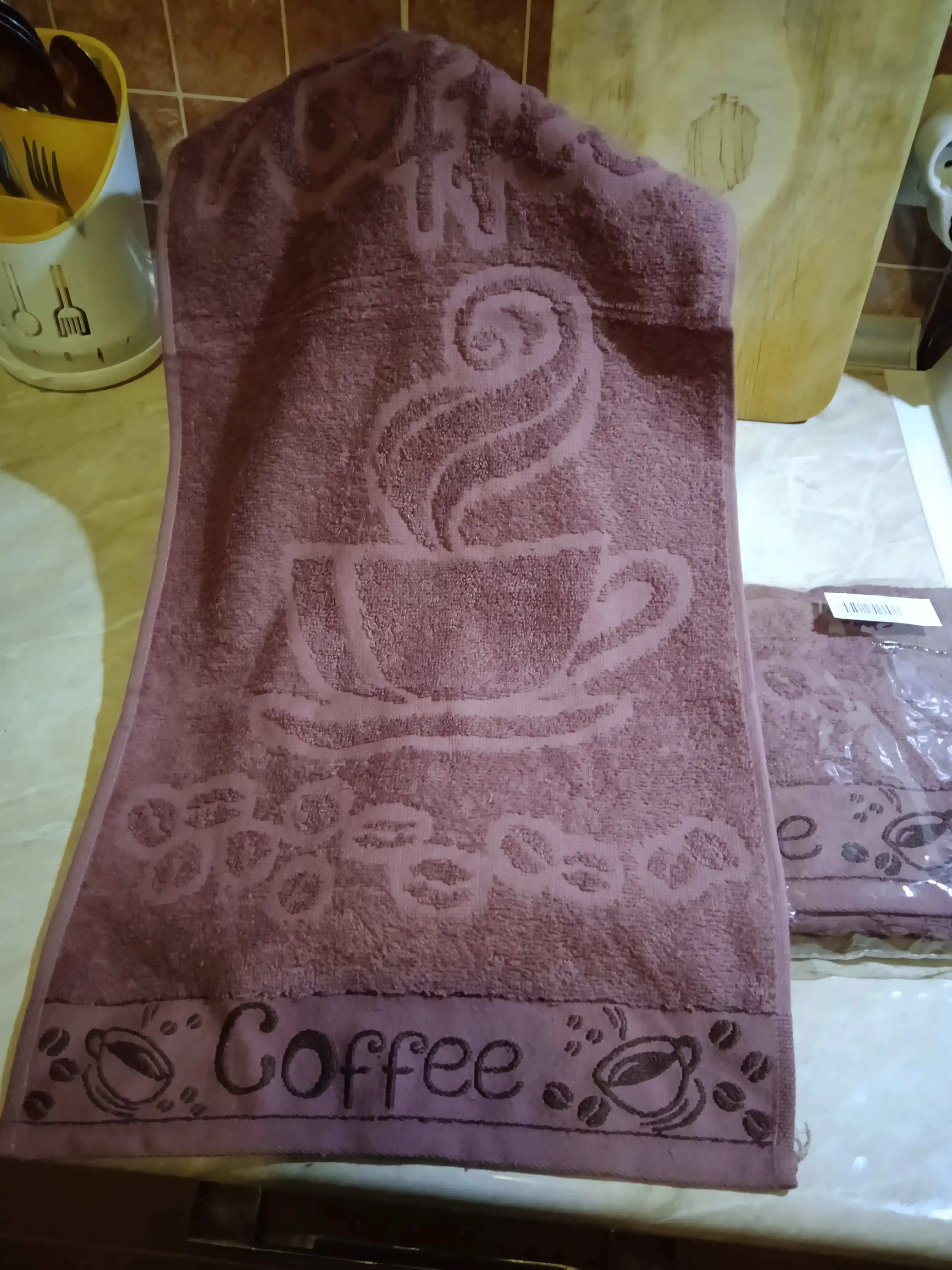 Полотенца кухонные, 30 * 55 см, из хлопка, махровые, набор из 2 шт, 4 шт, 6шт