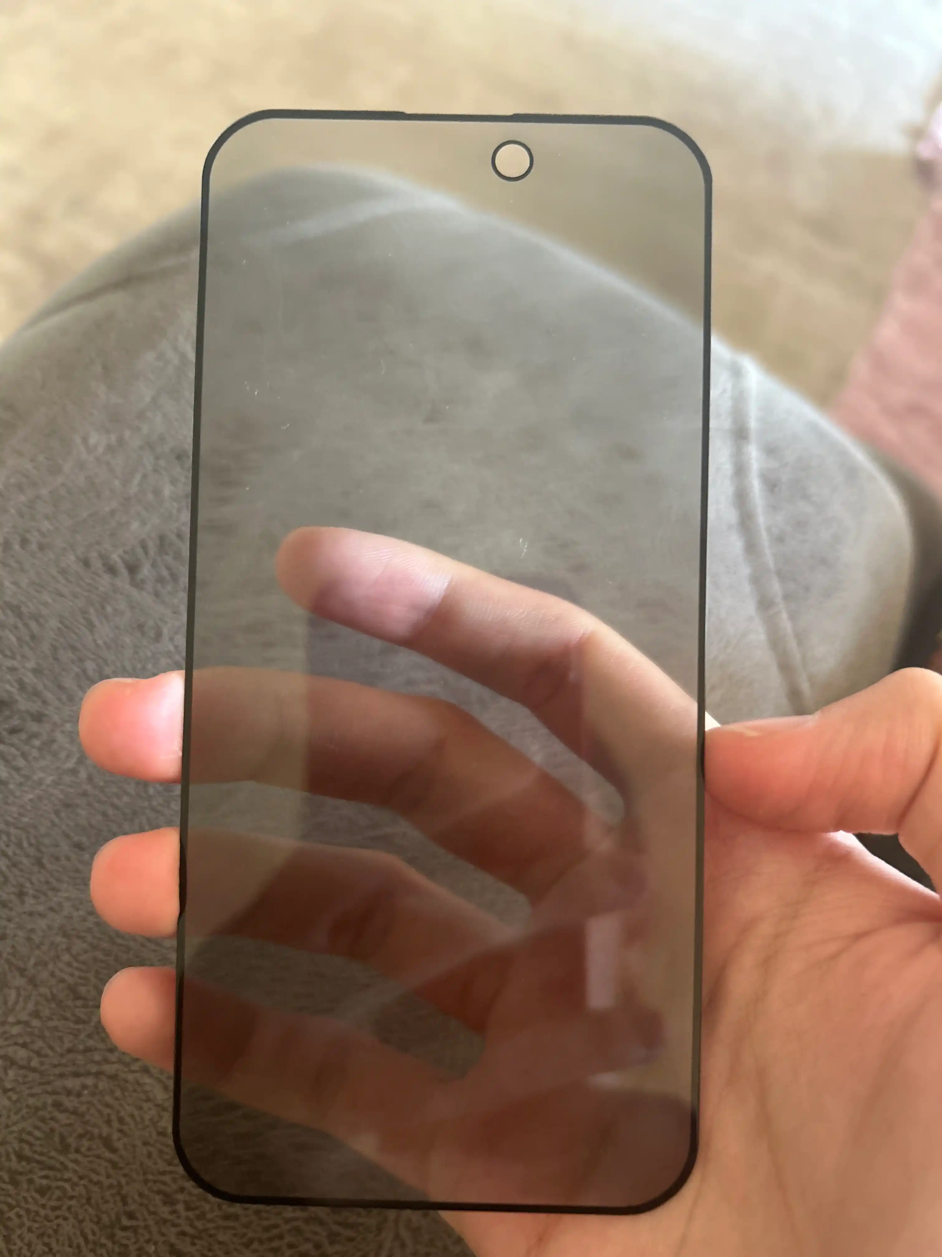  Maxfiylikni saqlovchi himoya oynasi iPhone 11, 12, 13, 14, 16  Pro Max uchun, oleofob qoplamali