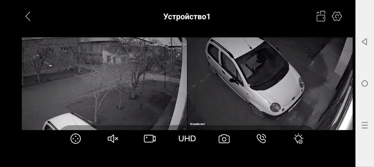 Video kamera, ikkita linzali smart tashqi xavfsizlik kamerasi, Wi-Fi, PTZ, icsee