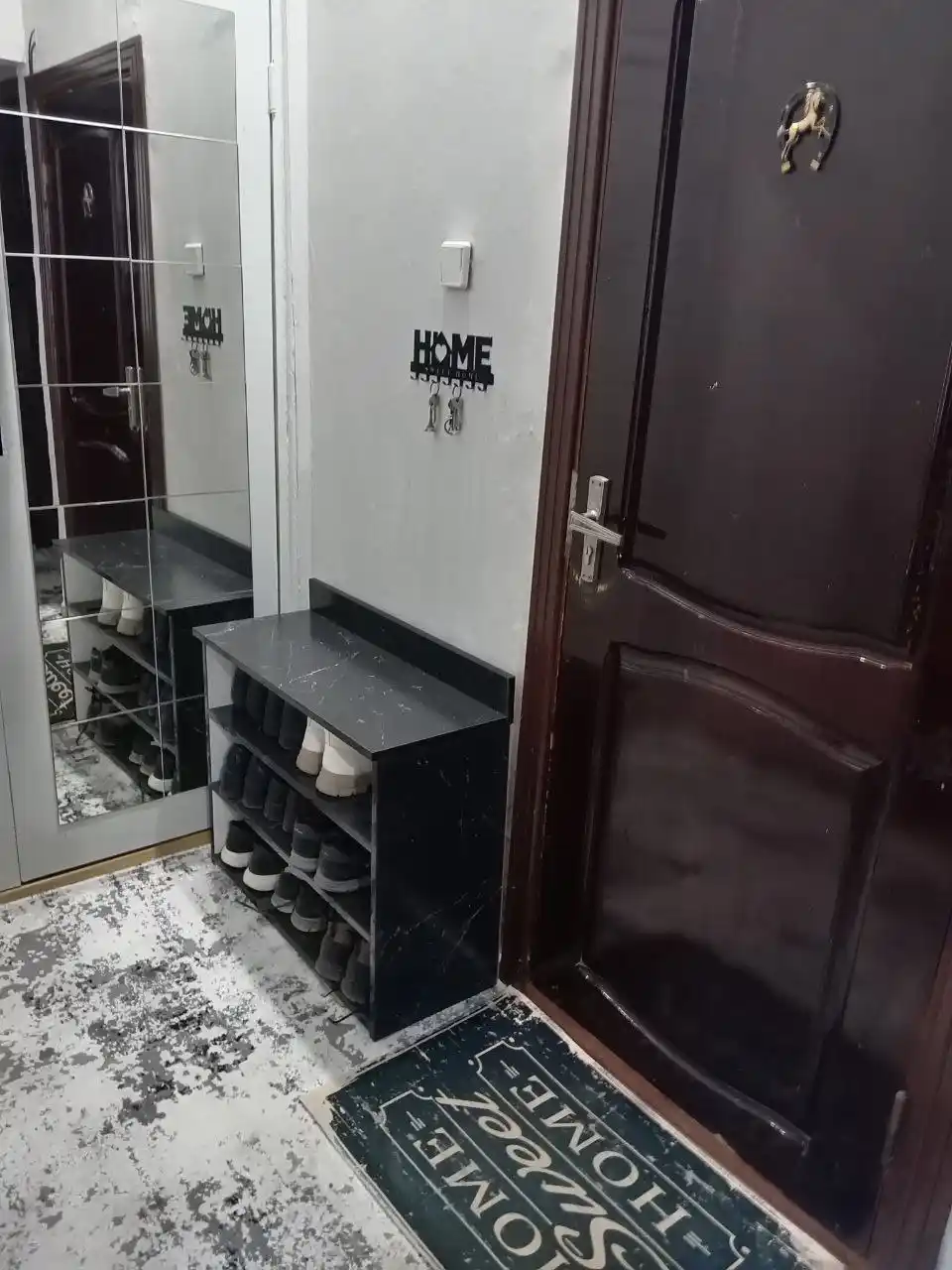 Devor uchun kalitlar ilgichi, metall temirdan