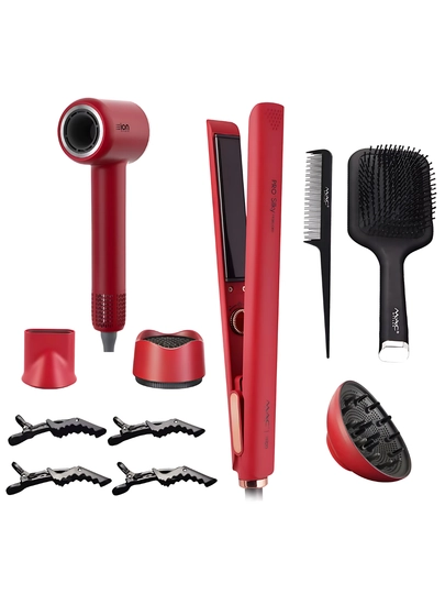 Профессиональный набор для укладки волос MAC Styler Pro+, 2 в 1, фен и выпрямитель для волос