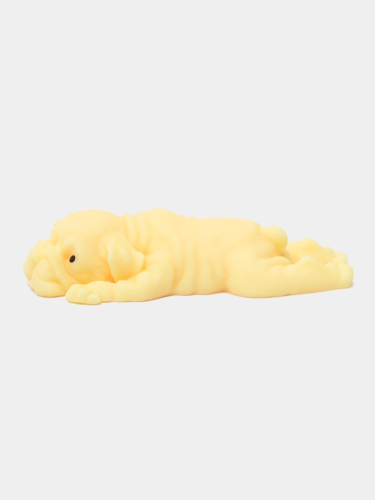 Yumshoq stressga qarshi skvish mops, elastik, 15 sm