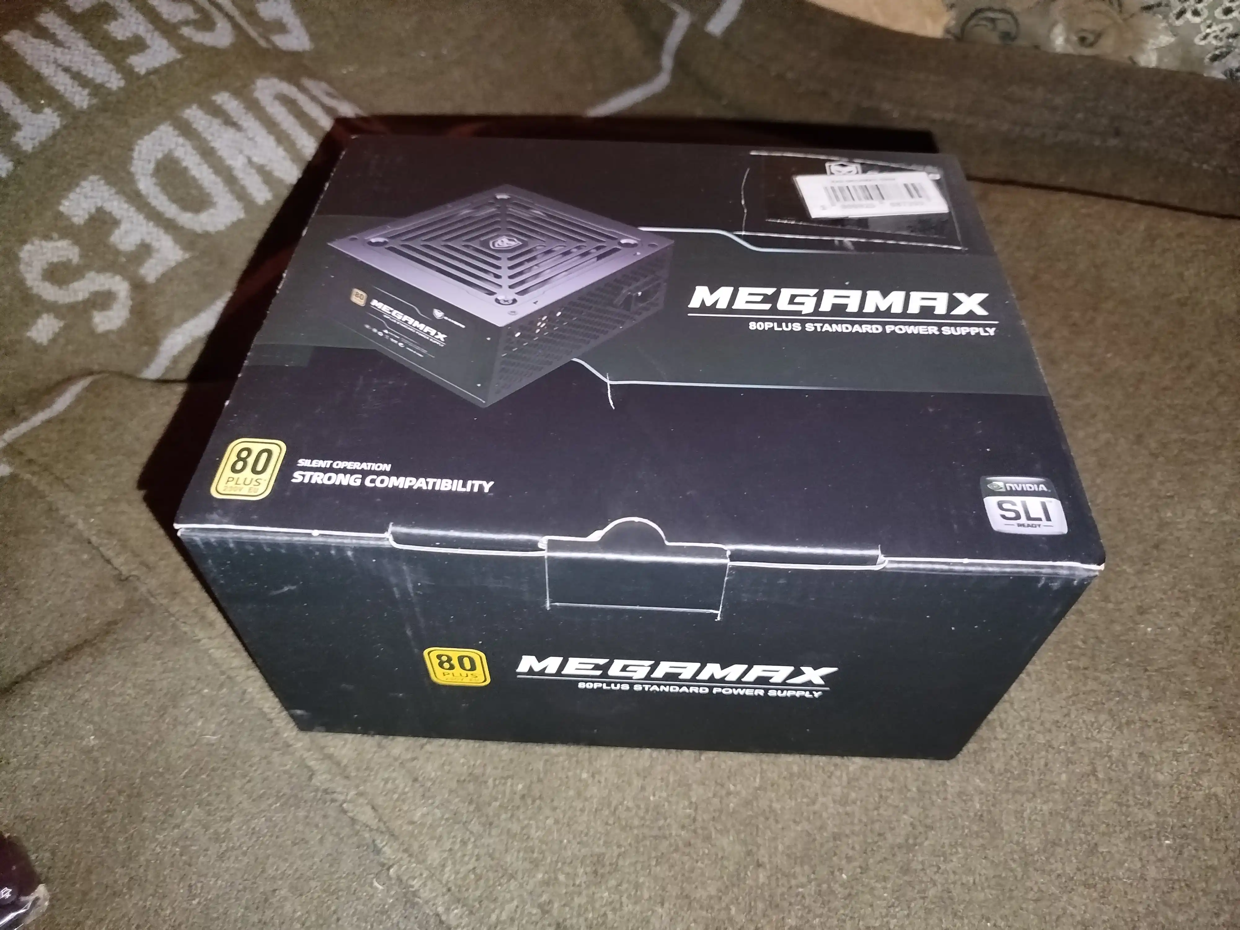 Компьютерный блок питания игровой Megamax, 750 Вт 80+ plus