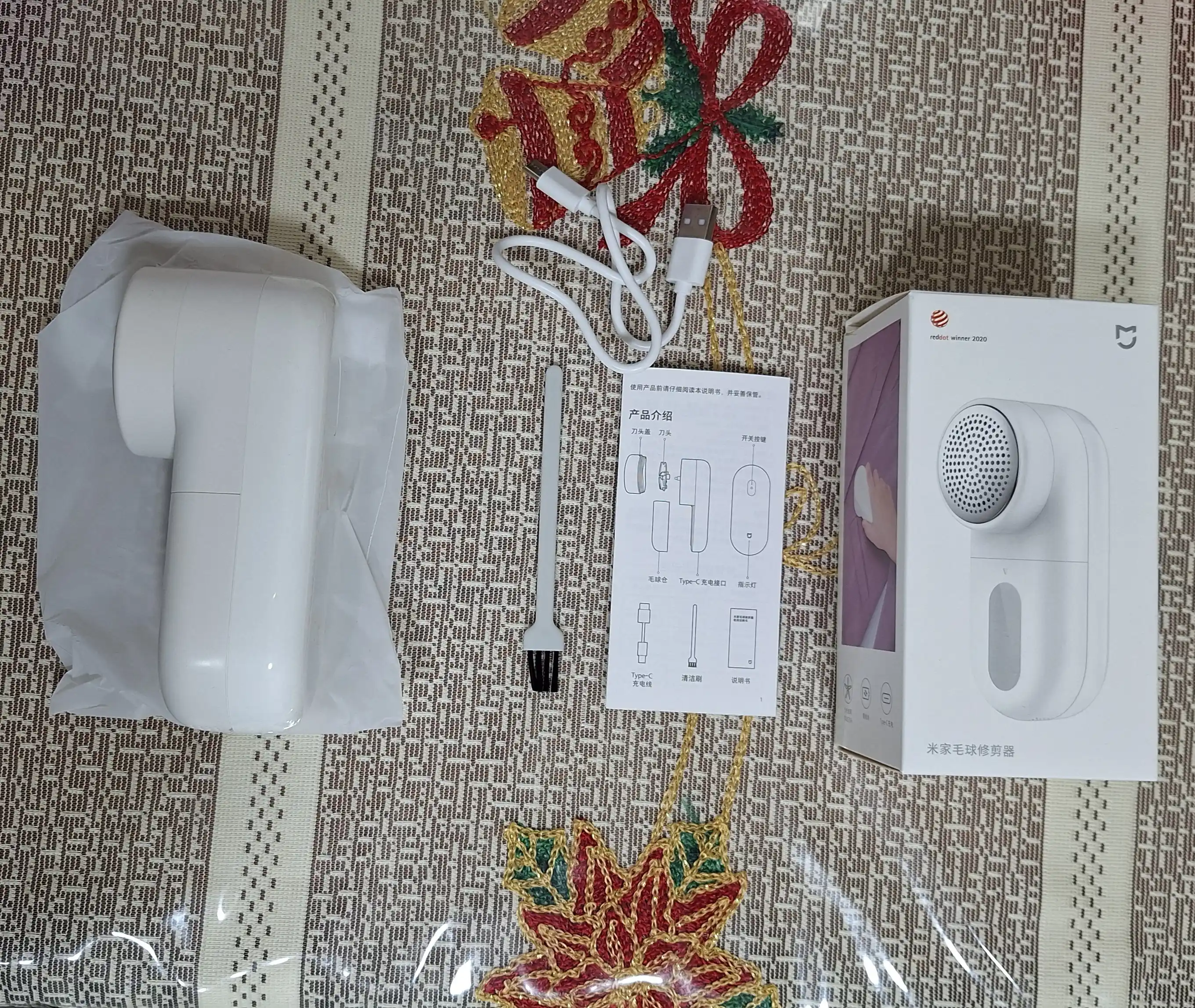 Машинка для удаления катышек Xiaomi, портативная, для одежды