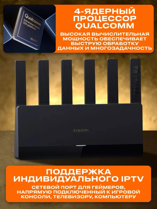 Wi-Fi роутер Xiaomi BE6500 / BE6500 Pro