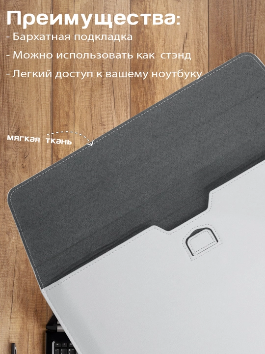 Сумка для ноутбука и Macbook, 13.3/ 13.6/ 14/ 14.2/ 14.5/ 15.3/ 15.6/ 16.2