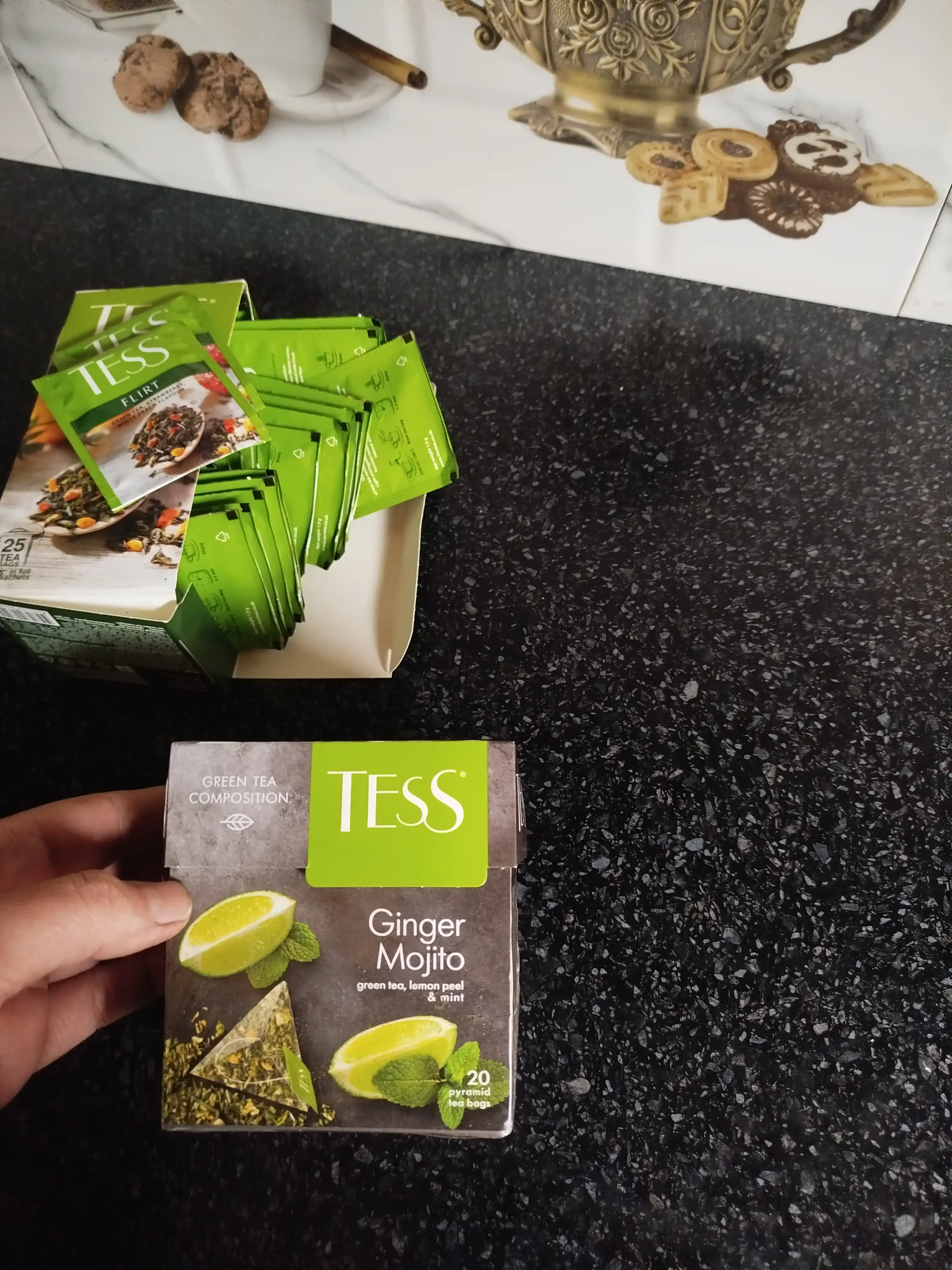 Чай TESS зел. Мохито "1.8 гро * 20 пачка" * 12