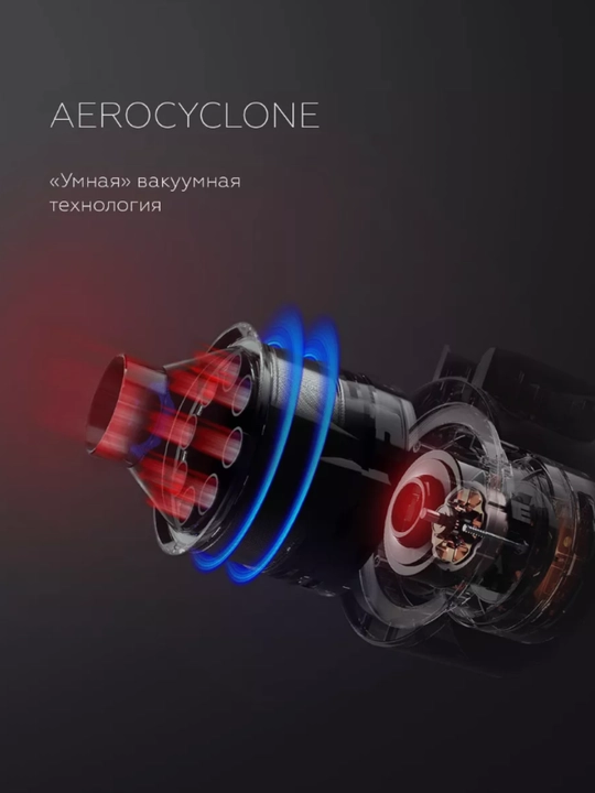Беспроводной вертикальный пылесос BQ VCA1000W, мощность 450 Вт, 2200 мА/ч, 500 мл