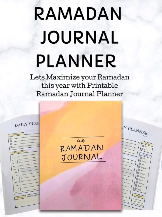 Журнал для чтения и размышлений, Ramadan journal - 