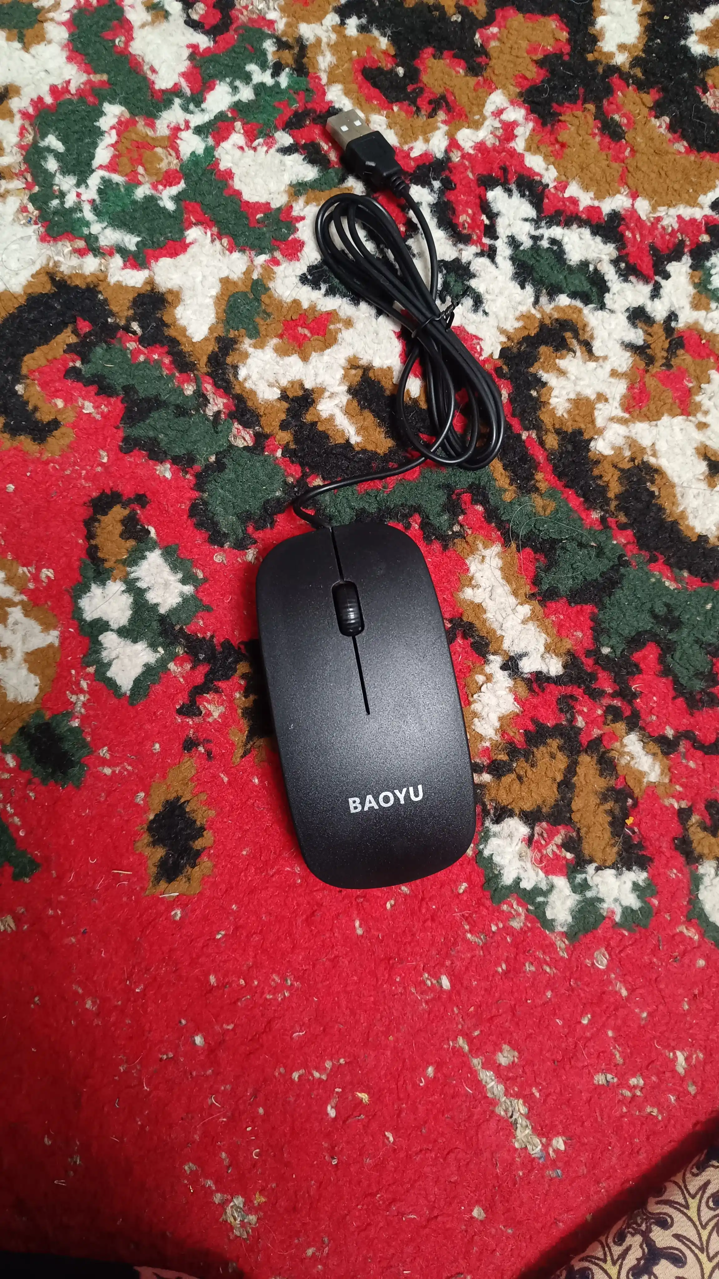 Kompyuter uchun sichqoncha, simli va simsiz RGB chiroqli sichqoncha