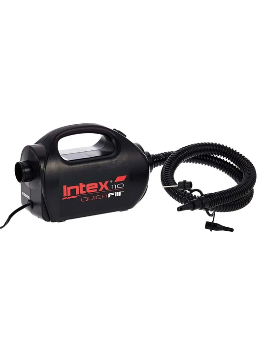 Intex 68609 Quick-Fill High PSI 2 tezlikdagi elektr 12V/220V nasosi, 400 litr/m - 