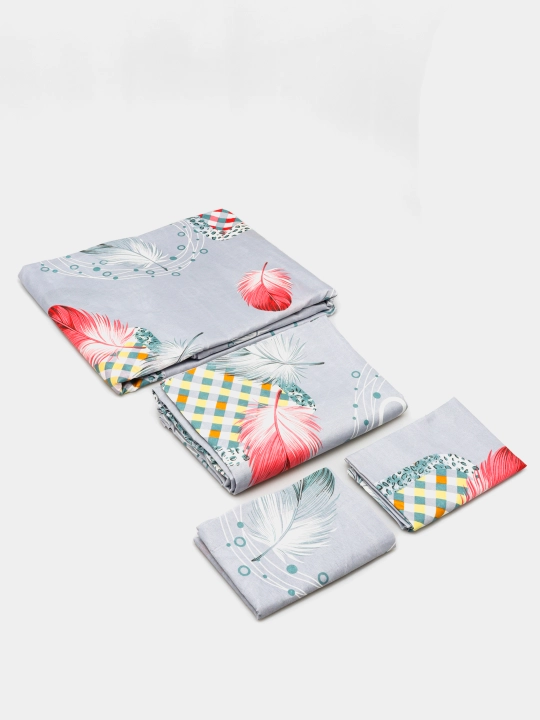 Choyshablar to'plami bir kishilik 2 kishilik eko bambuk pastel - 