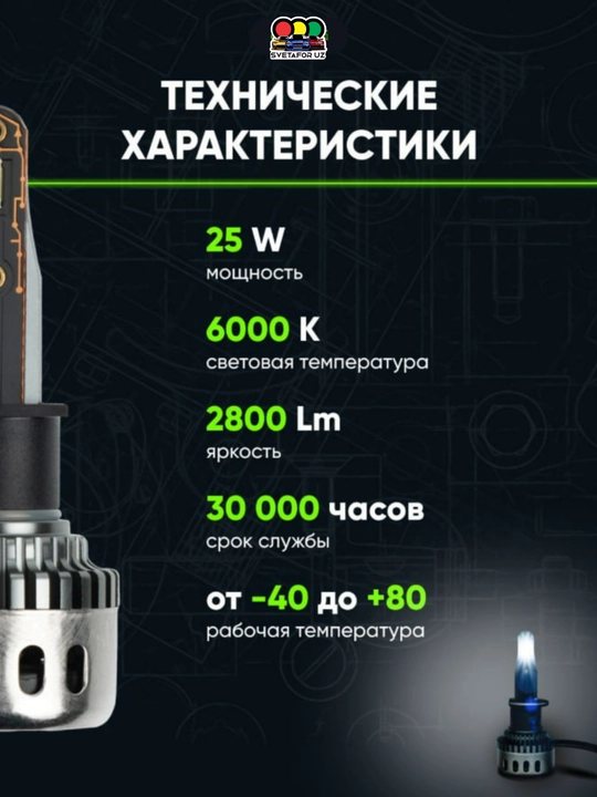 Avtomobil, svetodiod, F10 LED lampalar