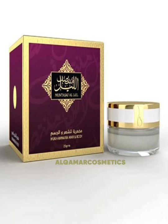 Soch va tana uchun feramon "Mukhammaria hair body" parfyum krem ayollarga uchun, 25g