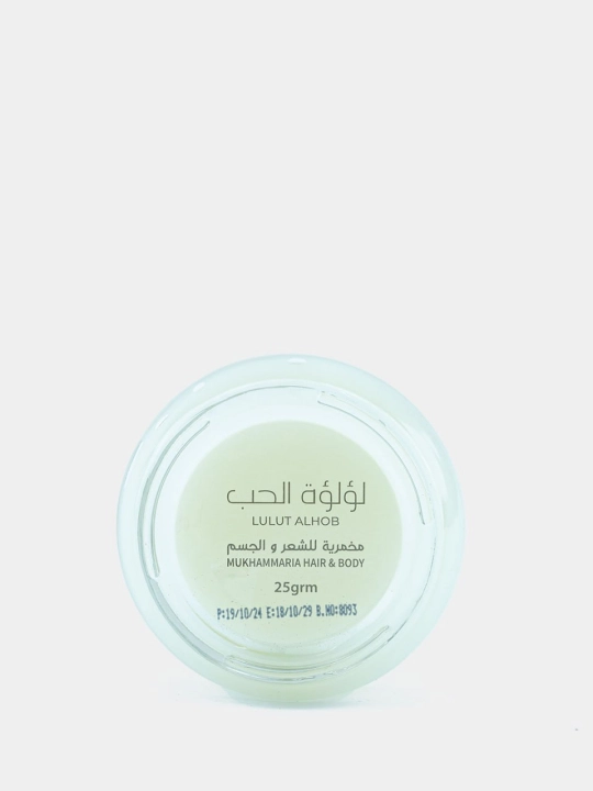 Soch va tana uchun feramon "Mukhammaria hair body" parfyum krem ayollarga uchun, 25g