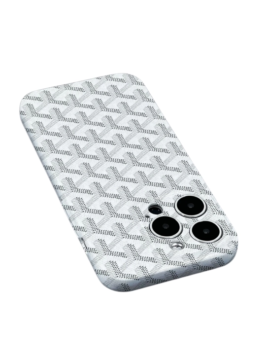 Чехол Elegant White Pattern 14 pro max