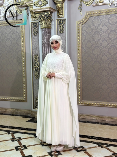 Abayas женское платье свадебное, вечернее
