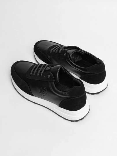 Кроссовки Boss из натуральной кожи и замши, Турция 39-45