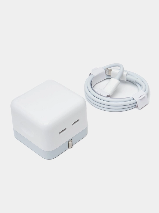 Kabelli iPhone uchun tezkor quvvatlash, 50W, 35W quvvat bloki