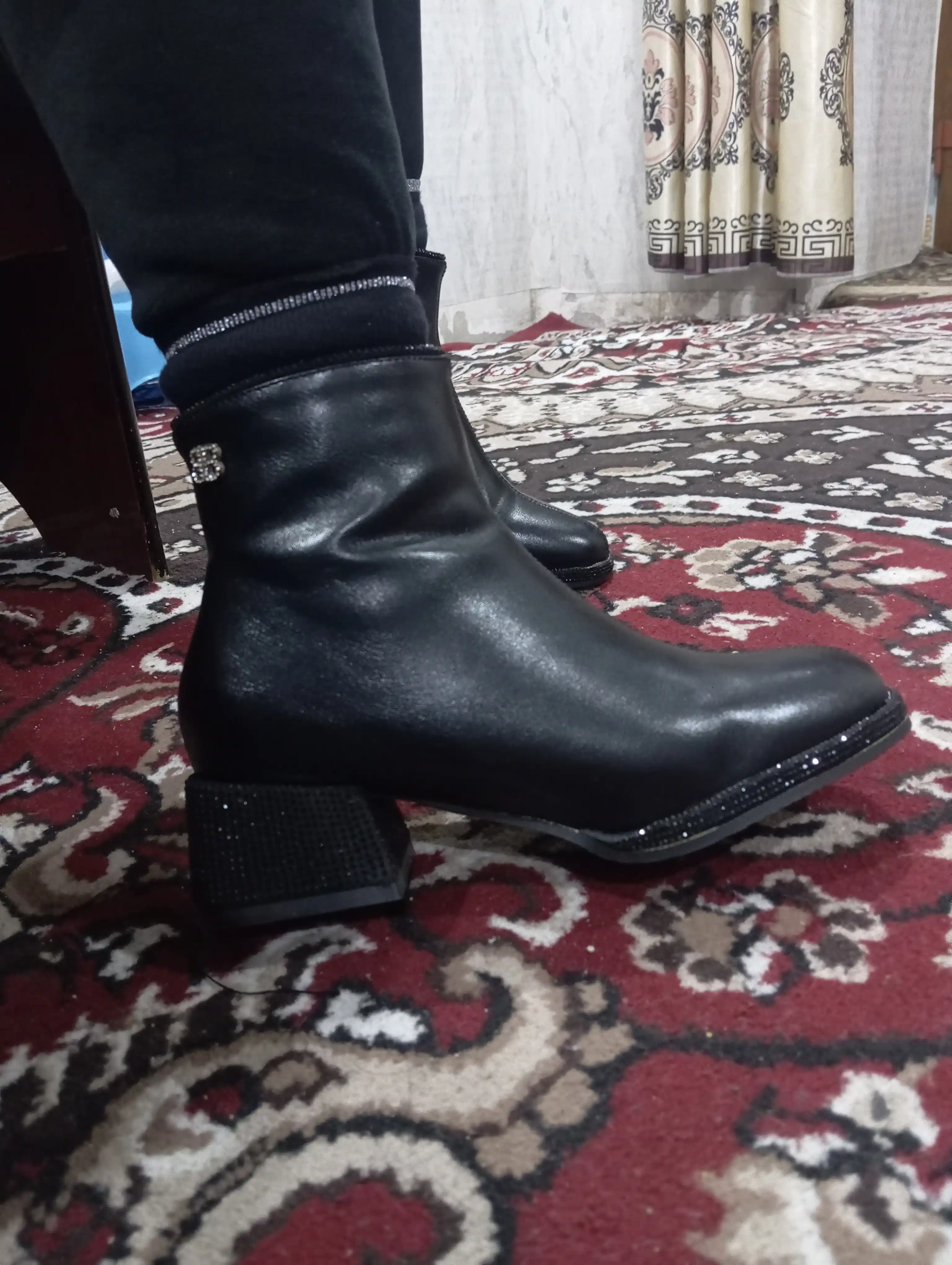 Ayollar uchun etiklar MAYA BELLISIMA 8895-D25PU", mo'ynali