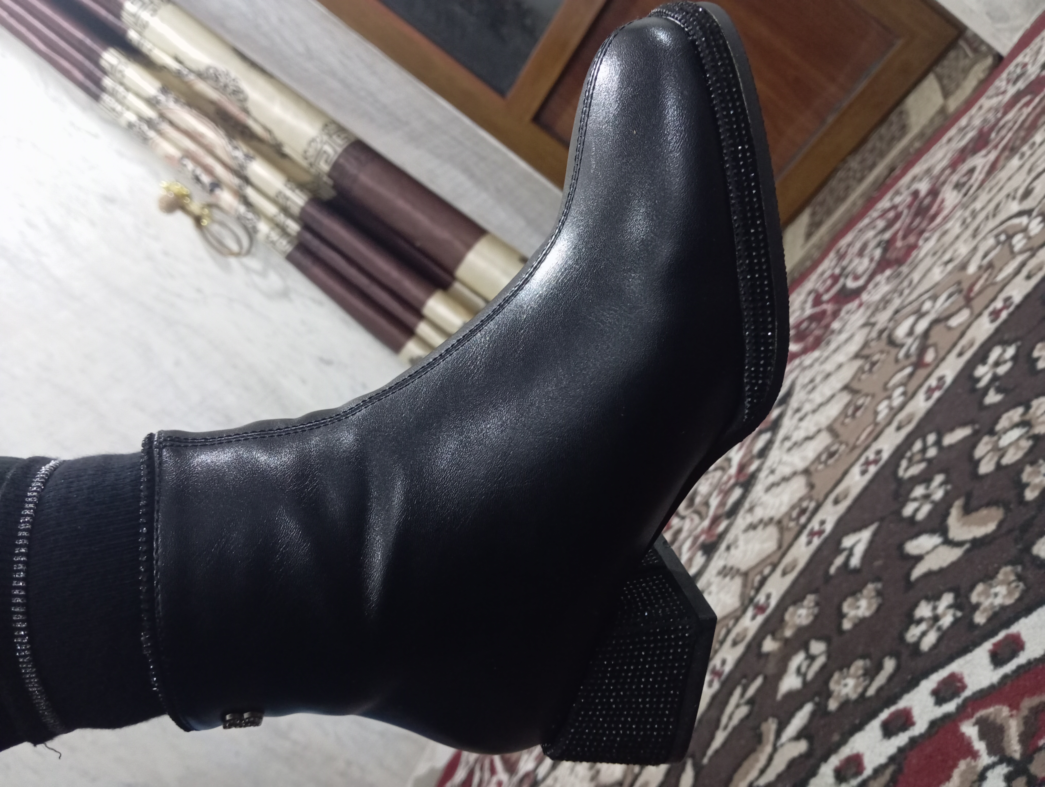 Ayollar uchun etiklar MAYA BELLISIMA 8895-D25PU", mo'ynali