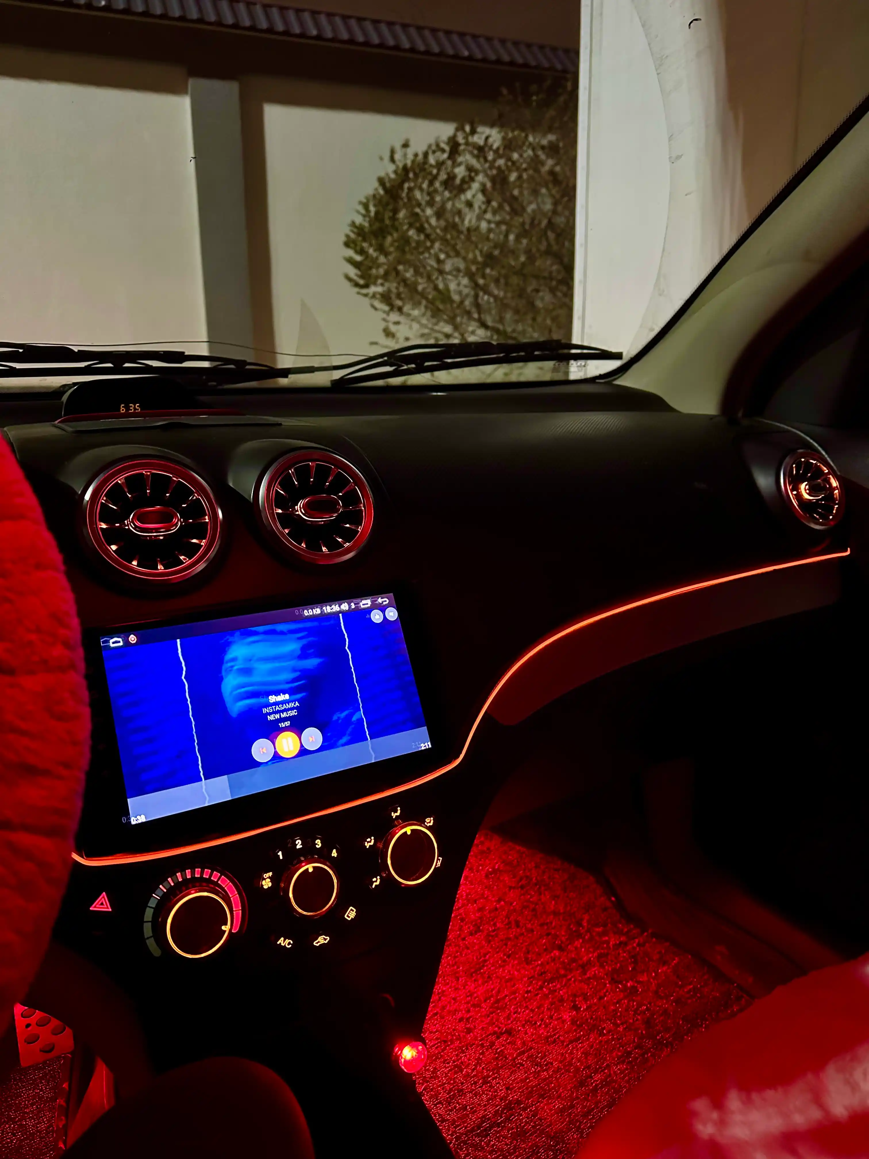 Неоновая лента "Malibu Atmasfira", для салона автомобиля