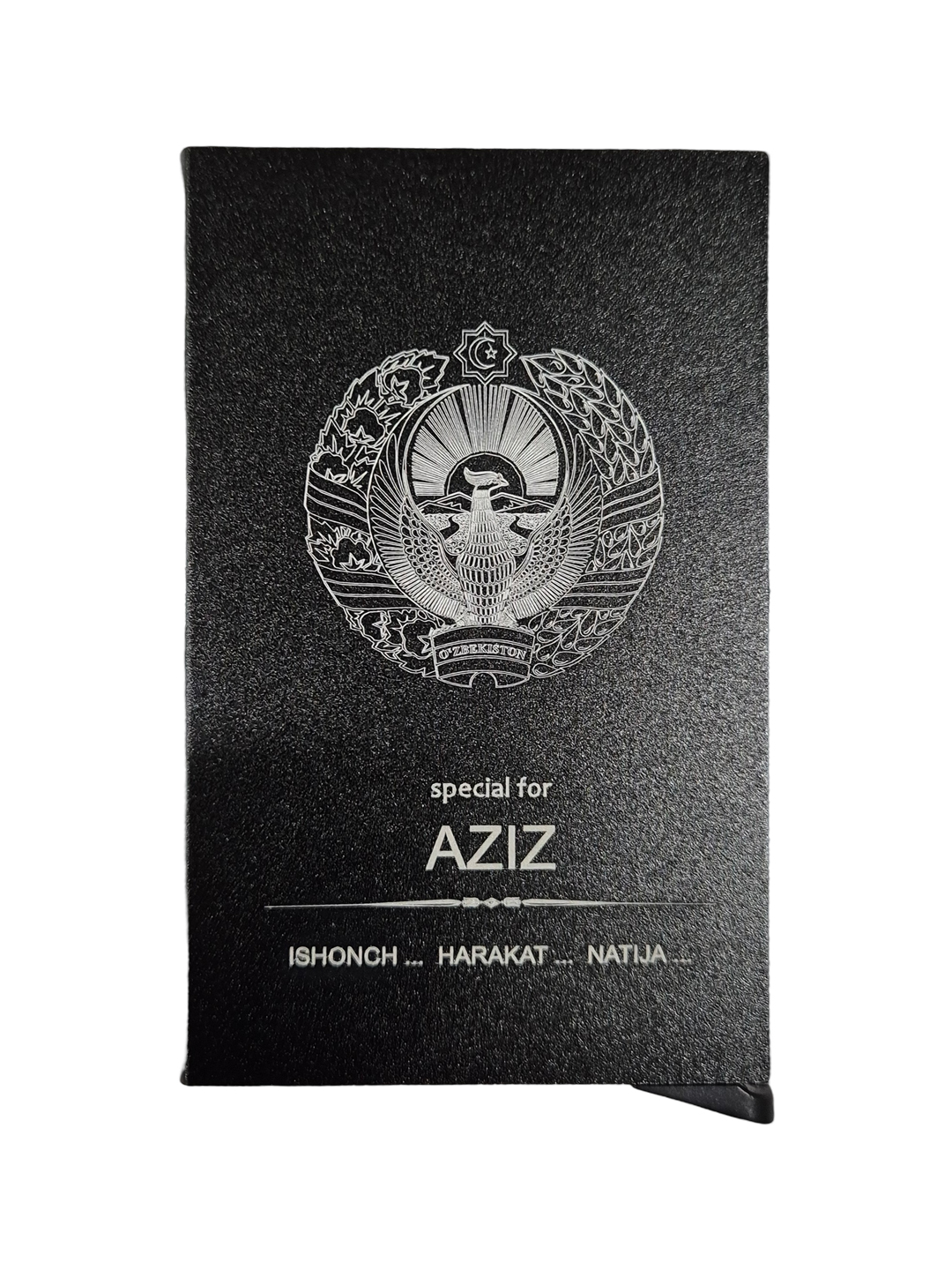 Metall tashrifnoma - 
