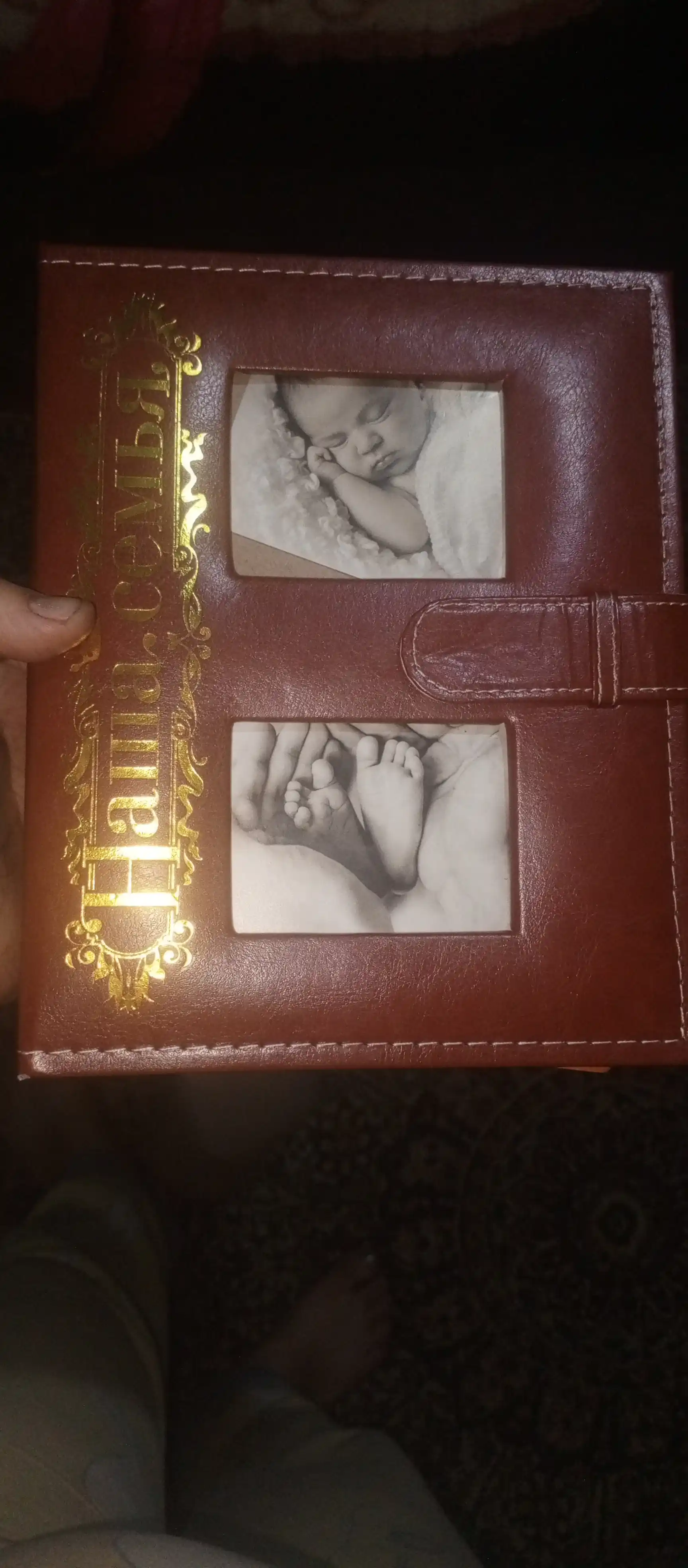 200 ta fotosurat uchun fotoalbomlar, 10 * 15 material charmi, Bizning to'yimiz va oilamiz