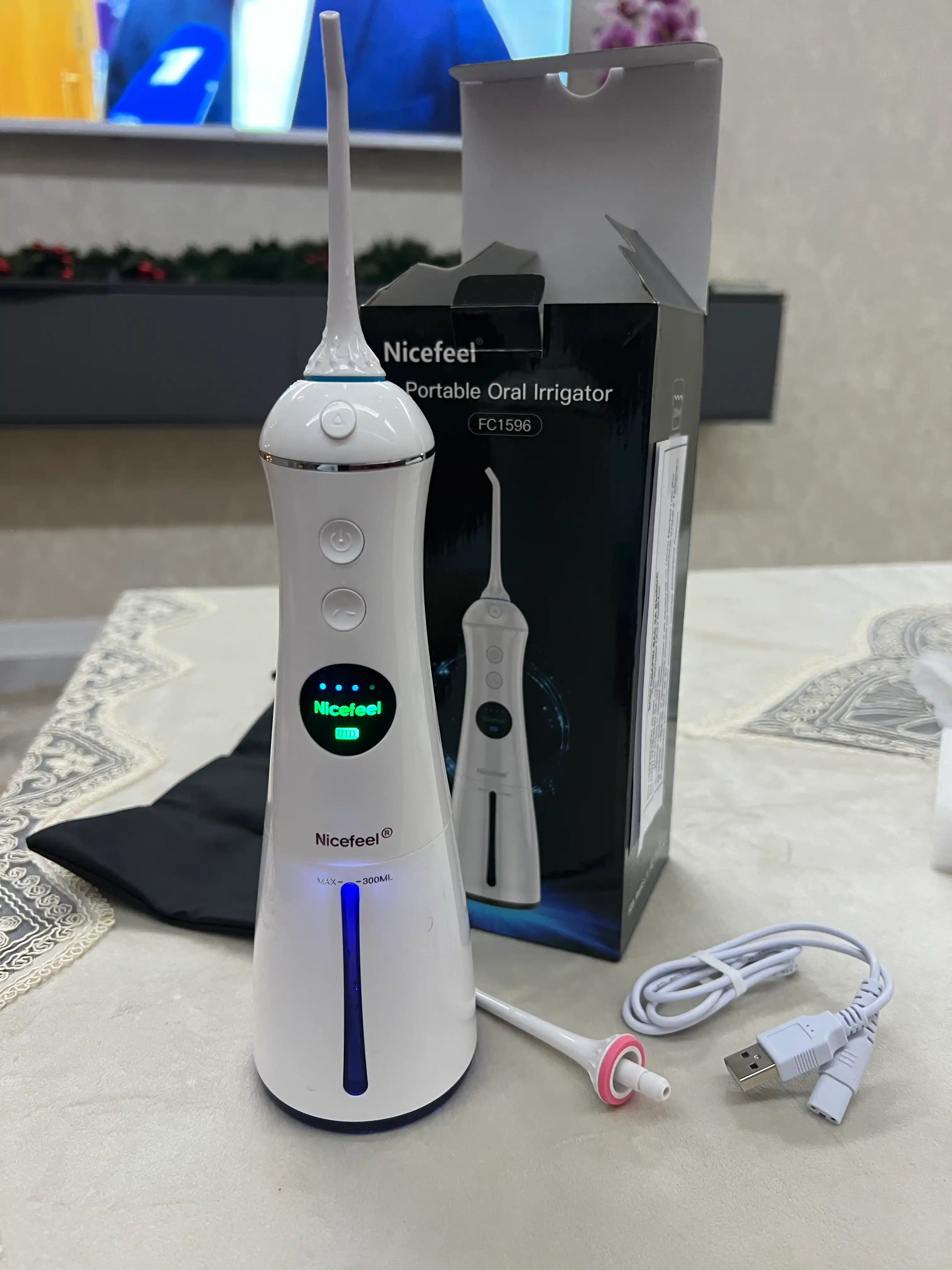 Портативный ирригатор Nicefeel, для полости рта и чистки зубов