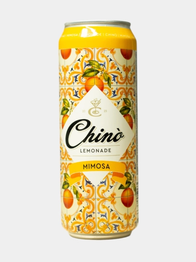 Холодный лимонад Chino со вкусом Mimosa, Ж/Б, 0,450 л — НЬЮМАГ-CHINOM-CHINOM